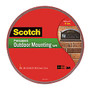 Scotch; Heavy-Duty Interior/Exterior Double-Sided Mounting Tape, 1 inch; x 450 inch;