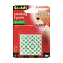 Scotch; Permanent Foam Mounting Squares, 1 inch; x 1 inch;, Pack Of 24