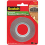 Scotch; Permanent Heavy-Duty Outdoor Mounting Tape, Double-Sided, 1 inch; x 60 inch;