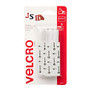 VELCRO; Brand Removable Adhesive Picture Hangers, 3 inch; x 1 inch;, White, Pack Of 6