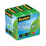 Scotch; Magic&trade; 65% Recycled 810 Tape, 3/4 inch; x 900 inch;, Pack Of 3 Rolls