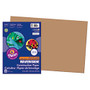 Riverside; Groundwood 100% Recycled Construction Paper, 12 inch; x 18 inch;, Light Brown, Pack Of 50