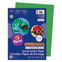 Riverside; Groundwood 100% Recycled Construction Paper, 9 inch; x 12 inch;, Green, Pack Of 50