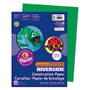 Riverside; Groundwood 100% Recycled Construction Paper, 9 inch; x 12 inch;, Holiday Green, Pack Of 50