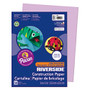 Riverside; Groundwood 100% Recycled Construction Paper, 9 inch; x 12 inch;, Lilac, Pack Of 50