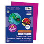 Riverside; Groundwood 100% Recycled Construction Paper, 9 inch; x 12 inch;, Magenta, Pack Of 50