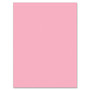 SunWorks Groundwood Construction Paper - 24 inch; x 18 inch; - 50 / Pack - Pink - Groundwood
