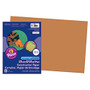 SunWorks; Construction Paper, 12 inch; x 18 inch;, Brown, Pack Of 50