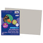SunWorks; Construction Paper, 12 inch; x 18 inch;, Gray, Pack Of 50