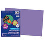 SunWorks; Construction Paper, 12 inch; x 18 inch;, Violet, Pack Of 50