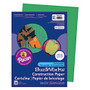 SunWorks; Construction Paper, 9 inch; x 12 inch;, Holiday Green, Pack Of 50