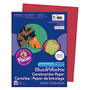 SunWorks; Construction Paper, 9 inch; x 12 inch;, Red, Pack Of 50