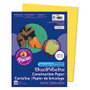 SunWorks; Construction Paper, 9 inch; x 12 inch;, Yellow, Pack Of 50