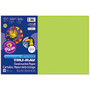 Tru-Ray; 50% Recycled Construction Paper, 12 inch; x 18 inch;, Brilliant Lime, Pack Of 50