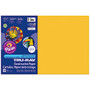 Tru-Ray; 50% Recycled Construction Paper, 12 inch; x 18 inch;, Gold, Pack Of 50