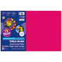 Tru-Ray; 50% Recycled Construction Paper, 12 inch; x 18 inch;, Scarlet, Pack Of 50