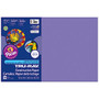 Tru-Ray; 50% Recycled Construction Paper, 12 inch; x 18 inch;, Violet, Pack Of 50