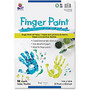 Pacon Fingerpaint Paper - 50 Sheets - 11 inch; x 16 inch; - White Paper - 50 / Pack