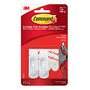 3M&trade; Command&trade; General Purpose Hooks, Small, 1-Lb Capacity, Pack Of 2