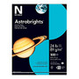 Neenah Astrobrights; 30% Recycled Bright Color Paper, Letter Size Paper, 24 Lb, FSC Certified, Lunar Blue, Ream Of 500 Sheets