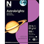 Neenah Astrobrights; 30% Recycled Bright Color Paper, Letter Size Paper, 24 Lb, FSC Certified, Planetary Purple, Ream Of 500 Sheets