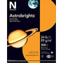 Neenah Astrobrights; Bright Color Paper, Letter Size Paper, 24 Lb, FSC Certified, Cosmic Orange, Ream Of 500 Sheets