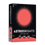 Neenah Astrobrights; Bright Color Paper, Letter Size Paper, 24 Lb, FSC Certified, Rocket Red, Ream Of 500 Sheets