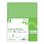 Neenah Brights; FSC Certified Paper, 8 1/2 inch; x 11 inch;, Bright Green, Pack Of 50 Sheets