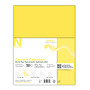 Neenah Brights; FSC Certified Paper, 8 1/2 inch; x 11 inch;, Bright Yellow, Pack Of 50 Sheets