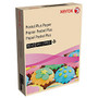 Xerox; Multipurpose Pastel Plus Paper, Letter Size Paper, 24 Lb, 30% Recycled, Ivory, Ream Of 500 Sheets