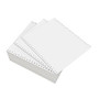 Enterprise Group Continuous Form Paper, 9 1/2 inch; x 11 inch;, Blank White, Pack Of 3,500 Sheets