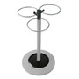 Alba PMFLOWERN Umbrella Stand, 25 5/8 inch;H x 13 13/16 inch;W x 13 13/16 inch;D, Black