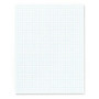 Office Wagon; Brand Quadrille Pads, 4 x 4 Squares/Inch, 25 Sheets, White, Pack Of 6