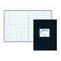 Rediform National Laboratory Notebook, Letter Size, Quadrille Ruled, 120 Pages (60 Sheets), Black