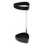 Alba PMXSN Umbrella Stand, 23 5/8 inch;H x 9 7/16 inch;W x 9 7/16 inch;D, Black