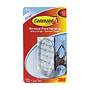 Command Large Clear Hanging Hooks - 4 lb (1.81 kg) Capacity - for Decoration - Plastic - Clear - 1 / Pack