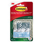Command&trade; Outdoor Light Clips With Foam Strips, 3/4 inch; x 1 1/4 inch; x 1 inch;, Clear, Pack Of 16