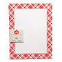 Gartner Studios; Stationery Sheets, Plaid, 8 1/2 inch; x 11 inch;, Pack Of 80