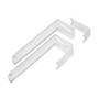 Eldon; Ultra Hot Files; Partition Hangers, Clear, Pack Of 2