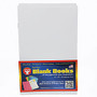 Hygloss Mighty Brights&trade; Paperback Blank Books, 5 inch; x 8 inch;, 32 Pages (16 Sheets), White, Pack Of 20