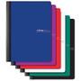 Office Wagon; Brand Composition Book, 7 1/4 inch; x 9 3/4 inch;, College Ruled, 160 Pages (80 Sheets), Assorted Colors