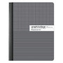 Office Wagon; Brand Dual Ruled Composition Book, 7 1/2 inch; x 9 3/4 inch;, College/Graph Ruled, 100 Sheets