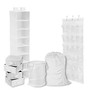 Honey-Can-Do 8-Piece Room And Laundry Organizer, White