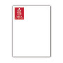 The Master Teacher; Keep Calm And Make A Difference Notepads, 4 1/4 inch; x 5 1/2 inch;, 75 Pages (75 Sheets), Red, Pack Of 2