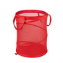 Honey-Can-Do Breathable Mesh Pop-Up Hamper, 23 5/8 inch;, Red