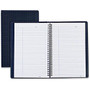 Blueline; Duraflex Notebook, 9 1/2 inch; x 6 inch;, College Ruled, 320 Pages (160 Sheets), 30% Recycled, Blue/White
