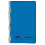 Esselte; 100% Recycled, Wirebound Notebook, College Ruled, 80 Sheets, 6 inch; x 9 1/2 inch;, Blue