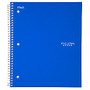 Five Star; Notebook With 2 Pockets, 8 1/2 inch; x 11 inch;, 1 Subject, College Ruled, 100 Sheets, Assorted Colors (No Color Choice)