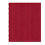 MiracleBind FSC Certified Notebook, 9 1/4 inch; x 7 1/4 inch;, 50% Recycled, College Ruled, 150 Pages (75 Sheets), Red