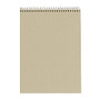 Office Wagon; Brand Recycled Top Bound Notebook, 8 1/2 inch; x 11 3/4 inch;, College Ruled, 100 Sheets, 100% Recycled, Assorted Colors